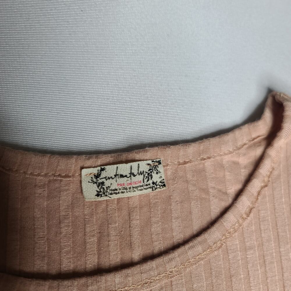 Free People Intimately Ribbed Fitted Tee - Picture 5 of 7